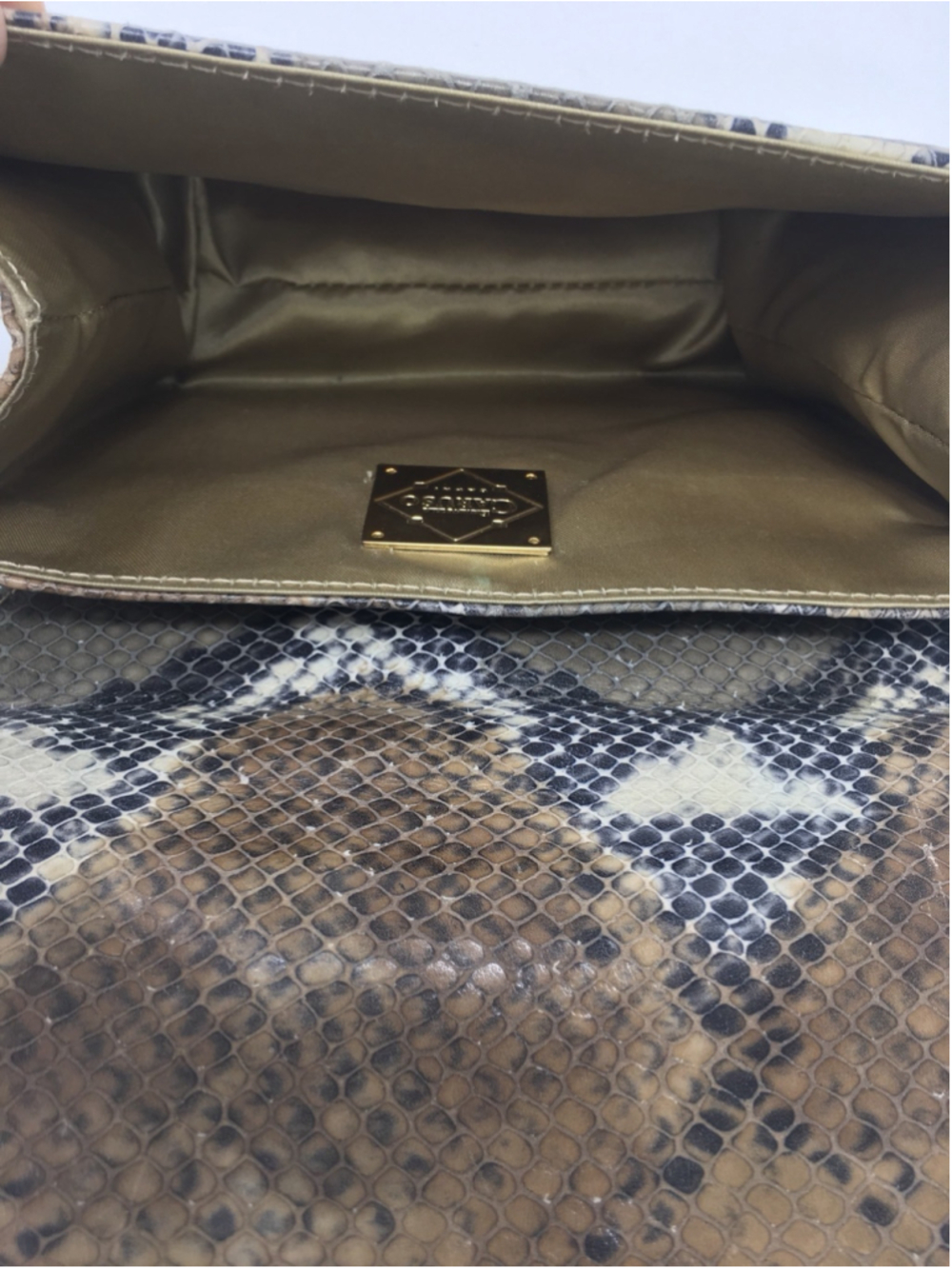 python snakeskin handbag - Picture 11 of 12